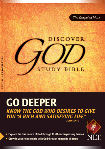 Discover God Study Bible: The Gospel of Mark - Softcover