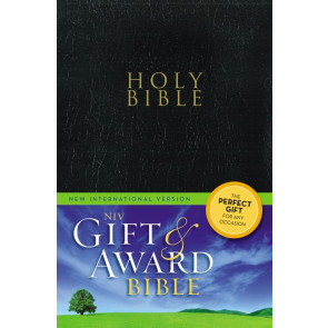 NIV Gift and Award Bible - Imitation Leather, Black