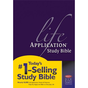 NKJV Life Application Study Bible, Second Edition (Red Letter, Hardcover) - Hardcover With printed dust jacket