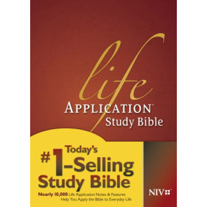 NIV Life Application Study Bible, Second Edition (Red Letter, Hardcover) - Hardcover With printed dust jacket