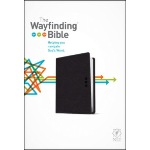 The Wayfinding Bible NLT (LeatherLike, Black) - LeatherLike Black With ribbon marker(s)