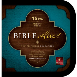 Bible Alive! New Testament (Audio CD, Black) - CD-Audio With zip fastener