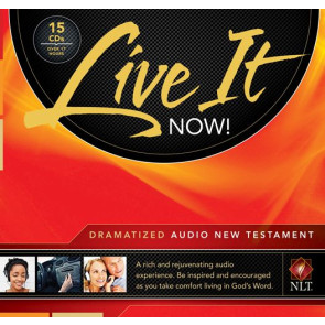 Live It Now! Dramatized Audio New Testament (Audio CD, Black) - CD-Audio Black With zip fastener