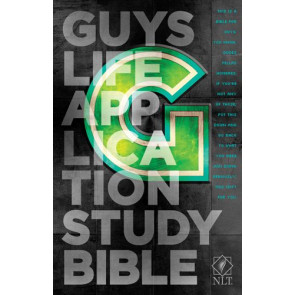 NLT Guys Life Application Study Bible (Softcover) - Softcover