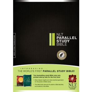 NLT Parallel Study Bible (Hardcover, Indexed) - Hardcover With thumb index
