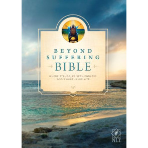 Beyond Suffering Bible NLT (Hardcover) - Hardcover