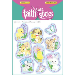 Animals and Flowers - Stickers