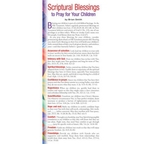 Scriptural Blessings to Pray for Your Children 50-pack - Cards
