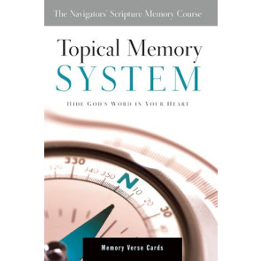 Topical Memory System, Memory Verse Cards - Softcover