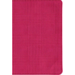 The Message Compact (Leather-Look, Pink) - Leather-Look Pink With ribbon marker(s)