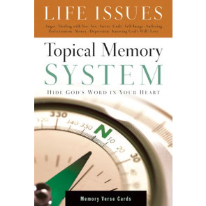 Topical Memory System: Life Issues, Memory Verse Cards - Softcover