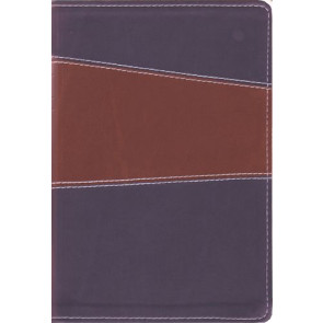 Message//REMIX (Leather-Look, Brown/Navy) - Imitation Leather Brown/Navy Vintage/Brown/Navy Vintage With ribbon marker(s)